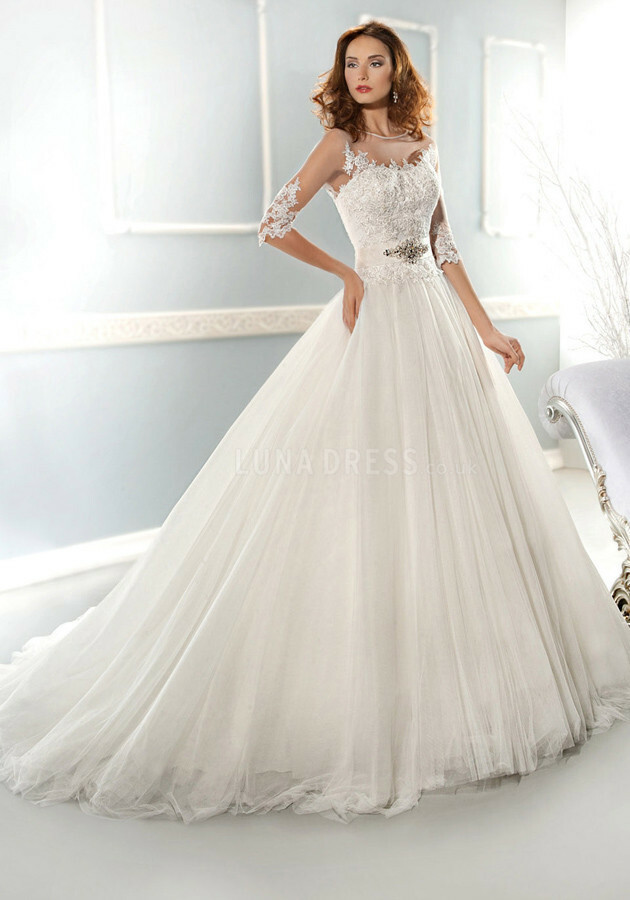 long sleeve wedding dress