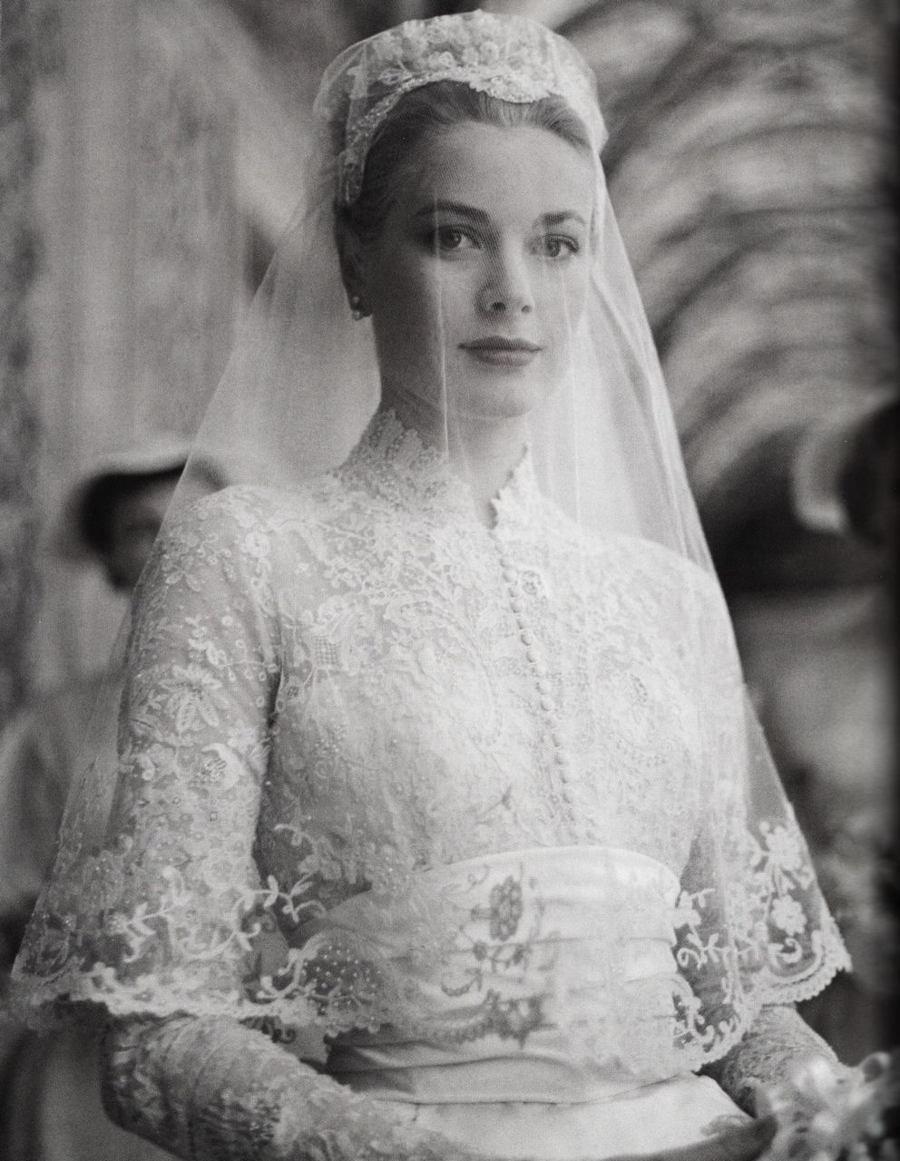 grace kelly, vintage, dress and actress