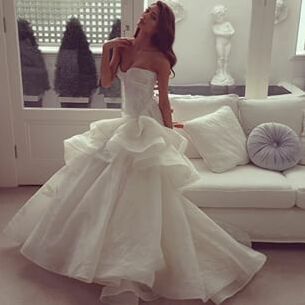 wedding dress, fabulous and white