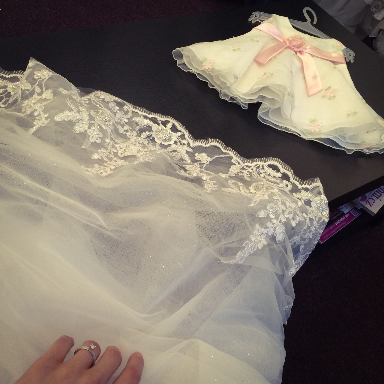 white, ring, lace and luxury