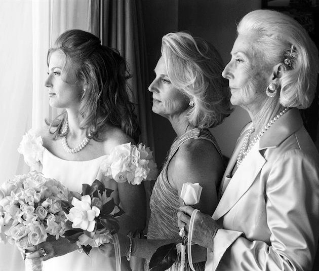 grandma, bride, generations and mother