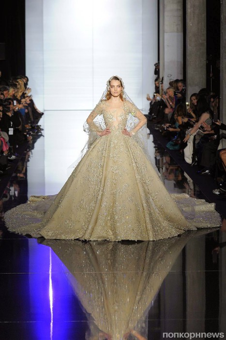 fashion, elie, runway and dress