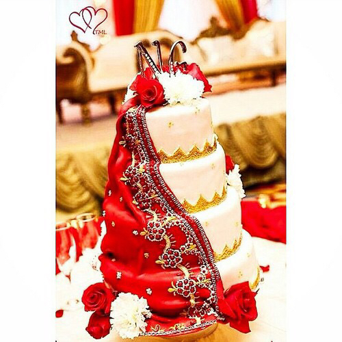 cake love, desi wedding, cake and desi cake