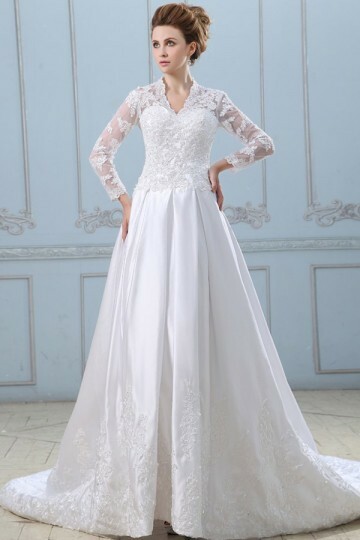 empire, lace and wedding dress