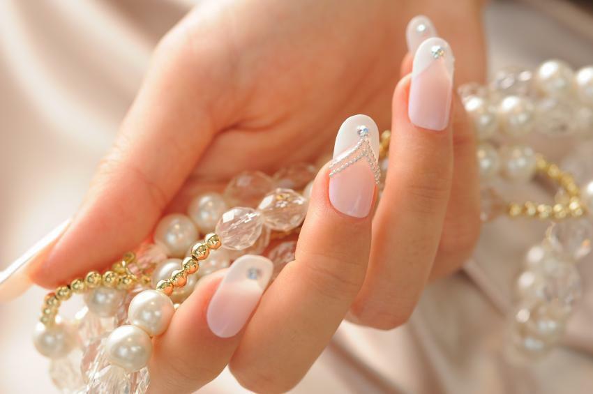 nails, cute, acrylic and french