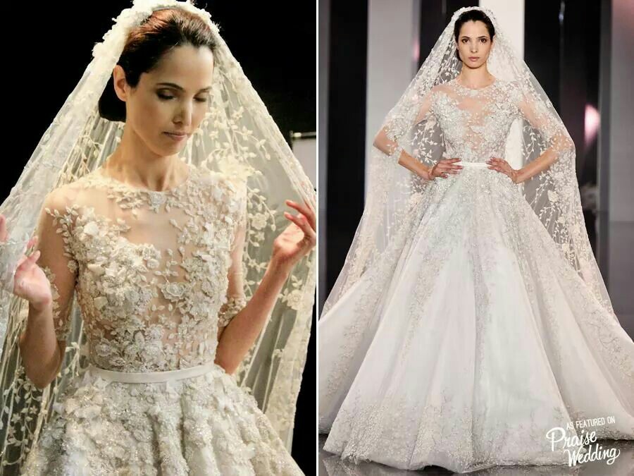 bridal wear, ralph and russo and wedding dress