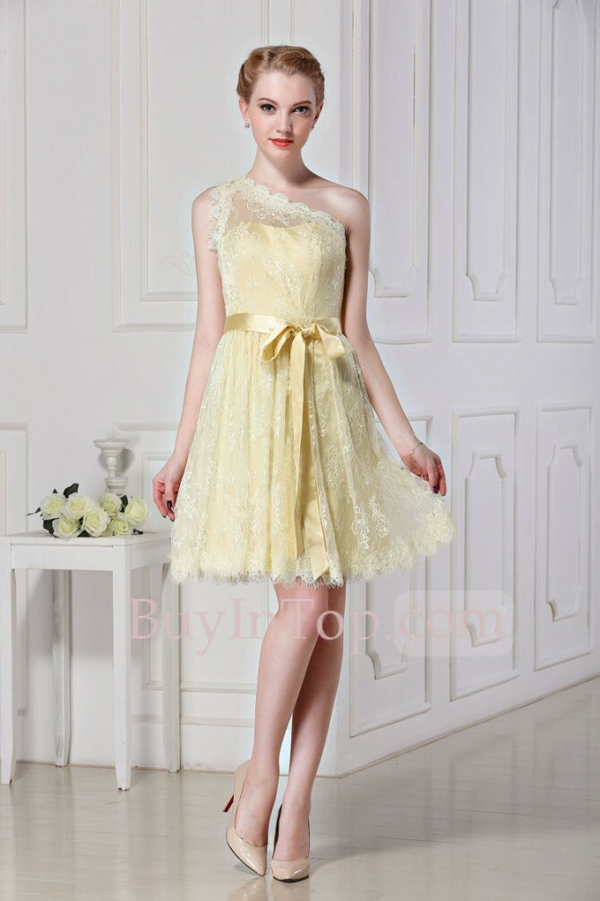 buyintop, one shoulder, short dress and lace dress