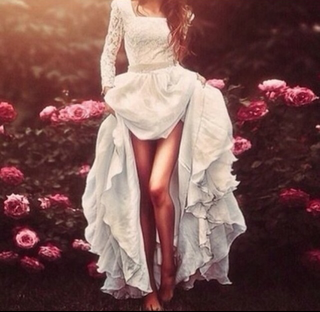 cute, garden, girl and beautifully