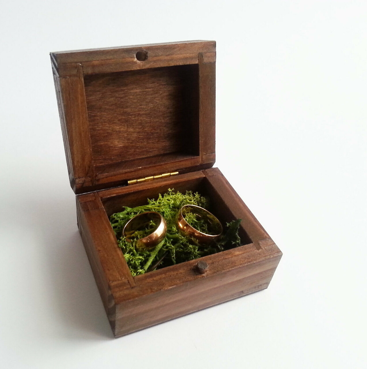 wedding rings box, ring box, weddingringsbox and mossbox