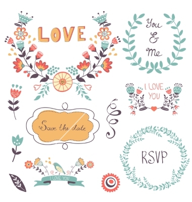 doodle, flower and floral