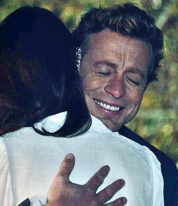 simon baker, the mentalist, robin tunney and love