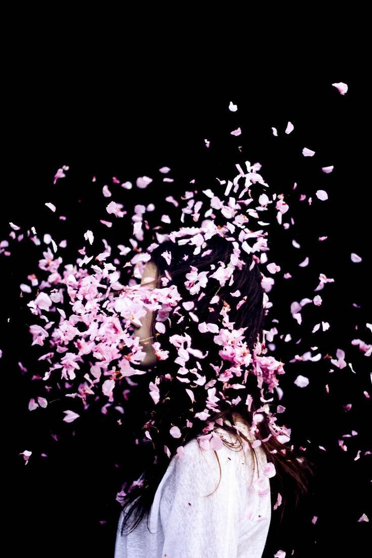 inspiration, girl, fumiko kawa and blossoms
