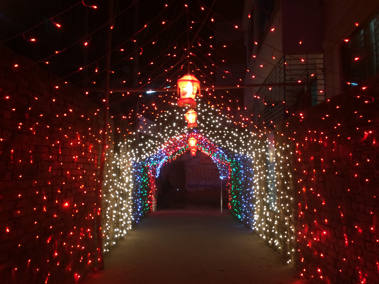 bangladesh, special occasion, lights and chinese