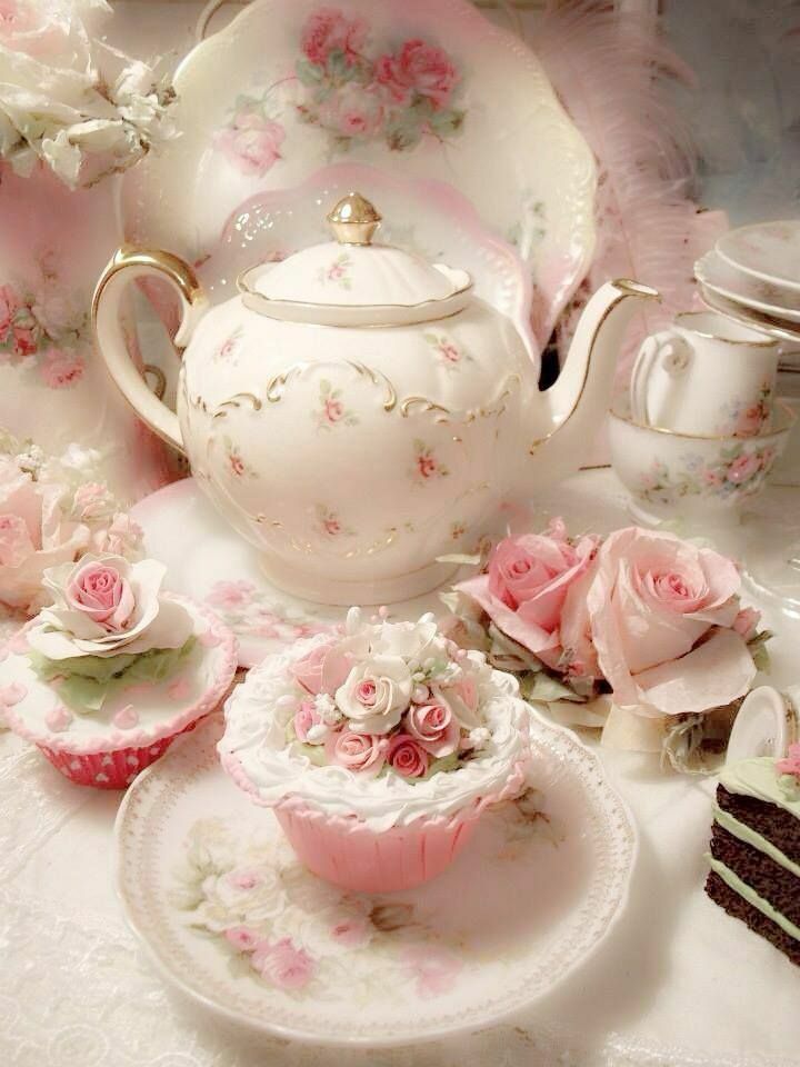 cakes, food, teatime and decor