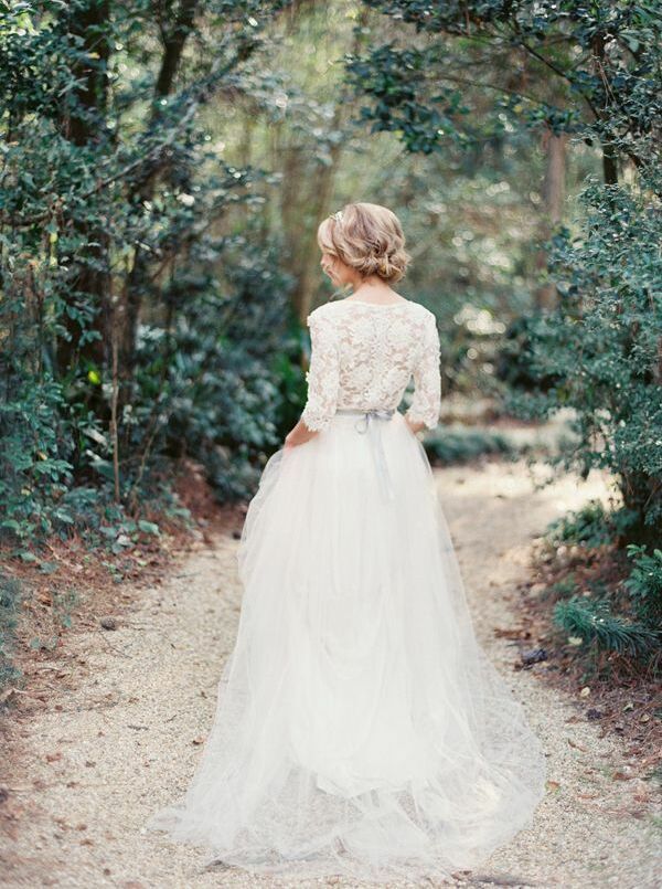landscape, love, elegance and dress