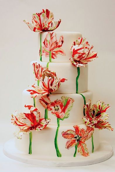 cakes, drawings and elegance
