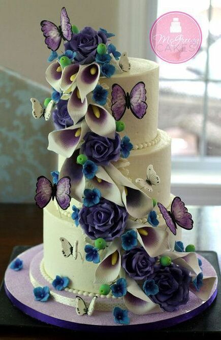 cakes, fantasy and butterflies