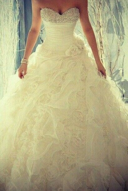 dress, beautiful and bride