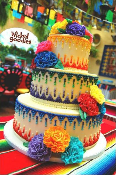 party, drawings and cakes