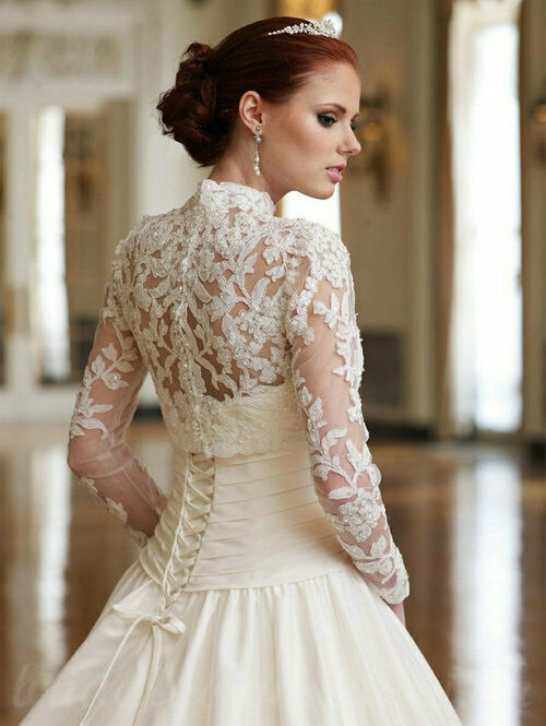 dentelle, mariee, lace and dress