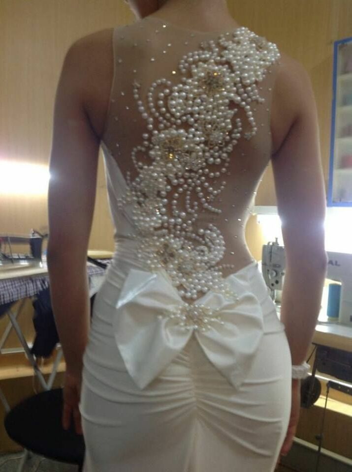 white, mariee, dentelle and noeud