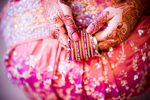 inde, henna and mariage