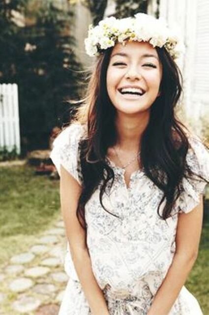 hair, happy and free spirit