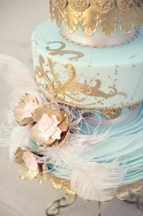 luxury, gold, cakes and fantasy