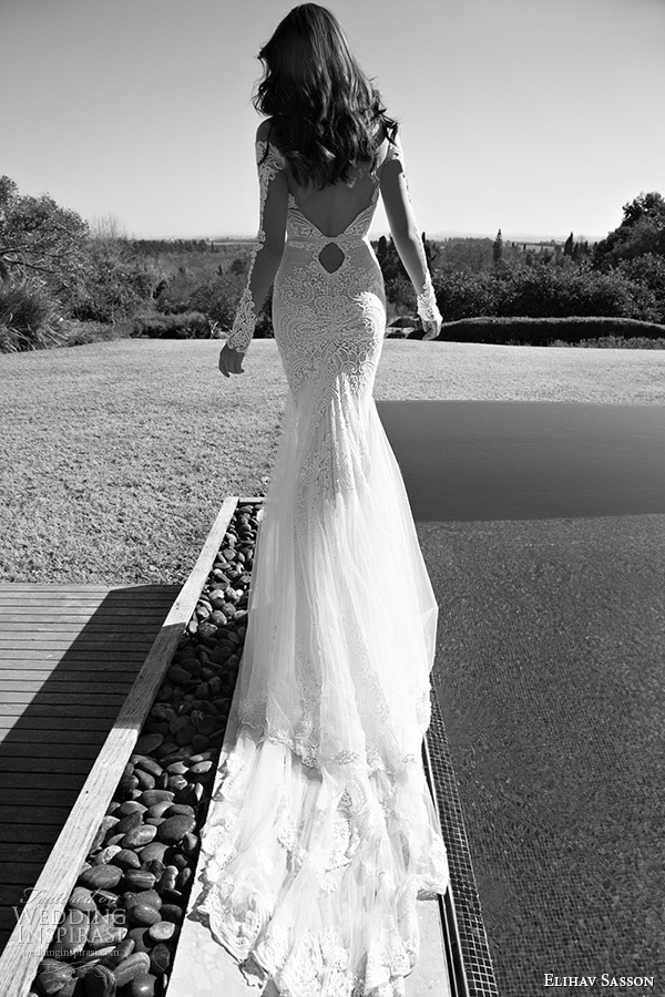 elihav sasson, wedding dress, 2015 and romantic