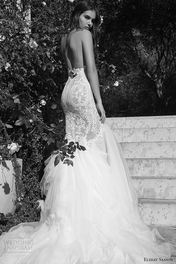 wedding dress, sexy, 2015 and black and white