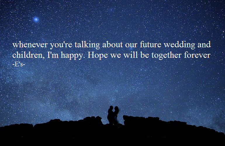 couple, love, night and quotes
