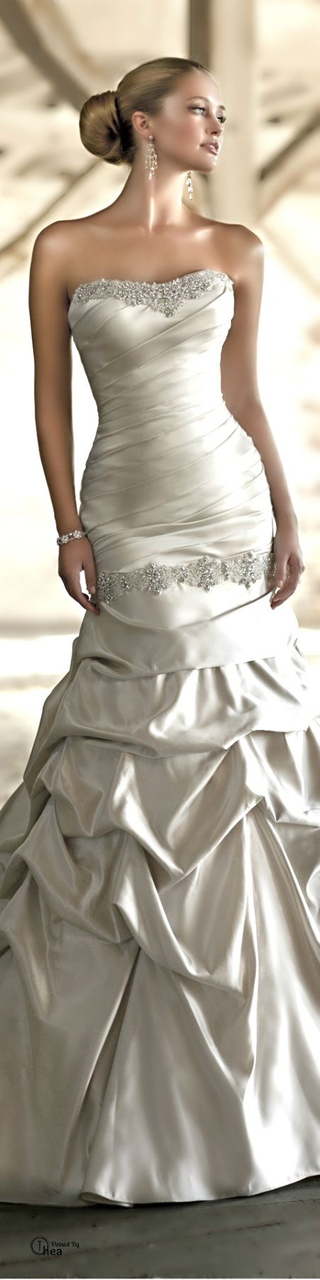 corset, ivory and strapless