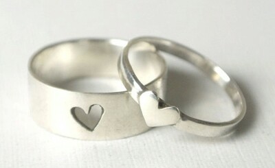 couple, luv and rings