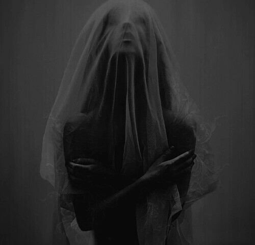 photography, gothic, girl and black