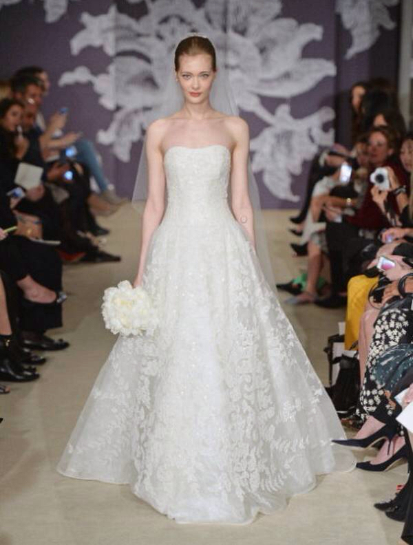 Carolina Herrera, fashion, beautiful and wedding dress