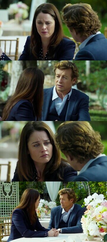 patrick jane, robin tunney and the mentalist