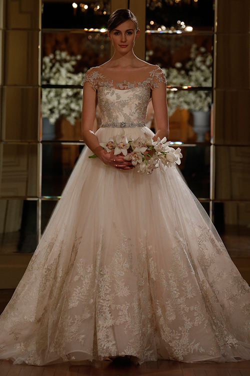 romona keveza, dress and bride