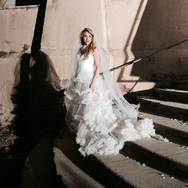 love, empire, bride and wedding dress