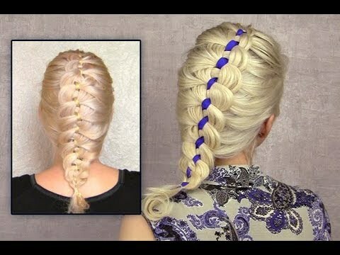 4 strand, braid and hair