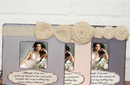 bridesmaid gift, flower girl gift and wedding gift for parents