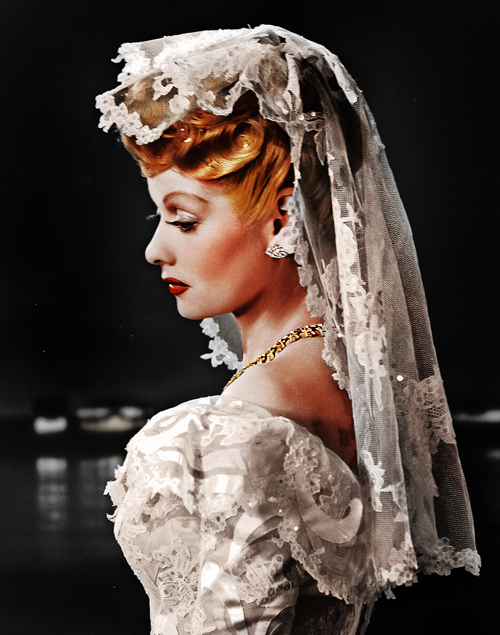 vintage, Lucy, Lucille Ball and bride