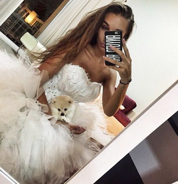 cute pets, anyuta rai, puppy and dress