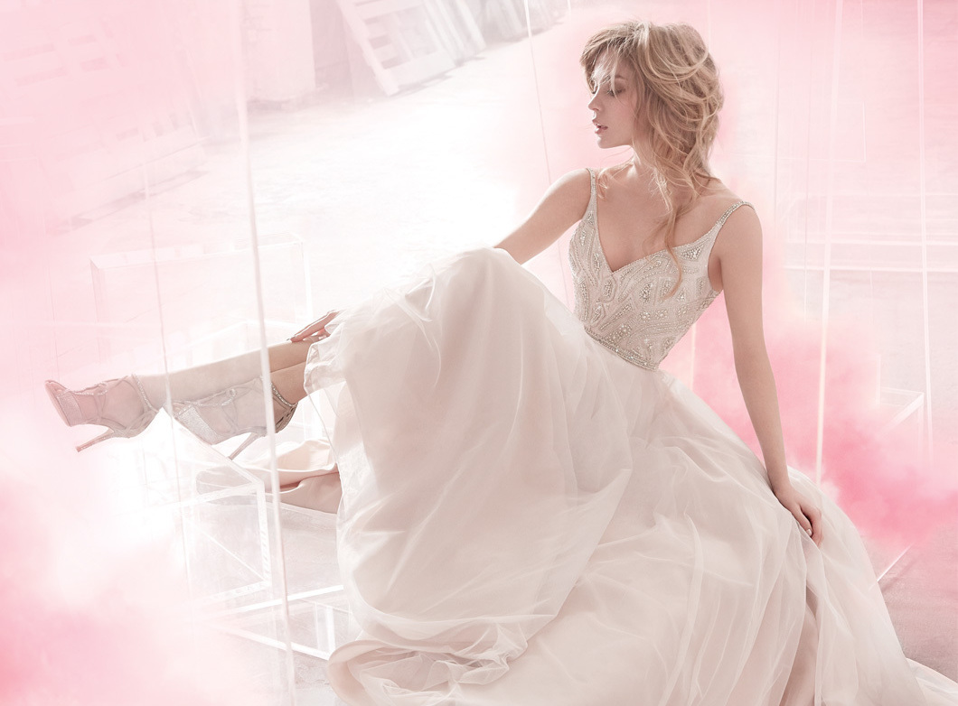 hayley paige, bride, wedding dress and fashion