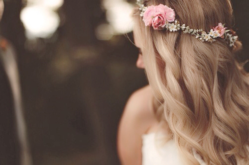 long hair, blonde and long waves
