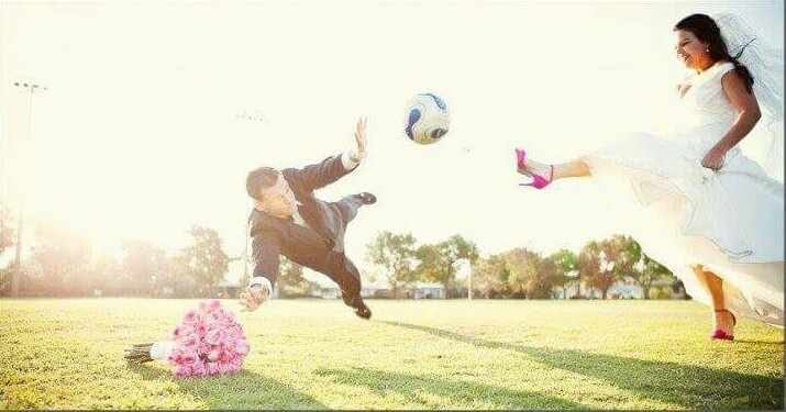 soccer, couple and pink