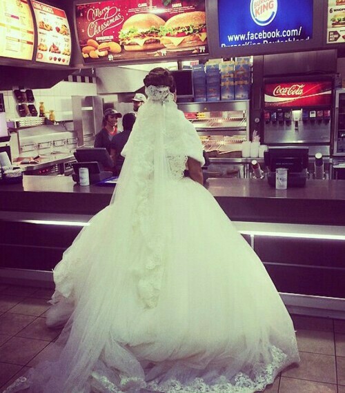 food, burger king, birde and marriage
