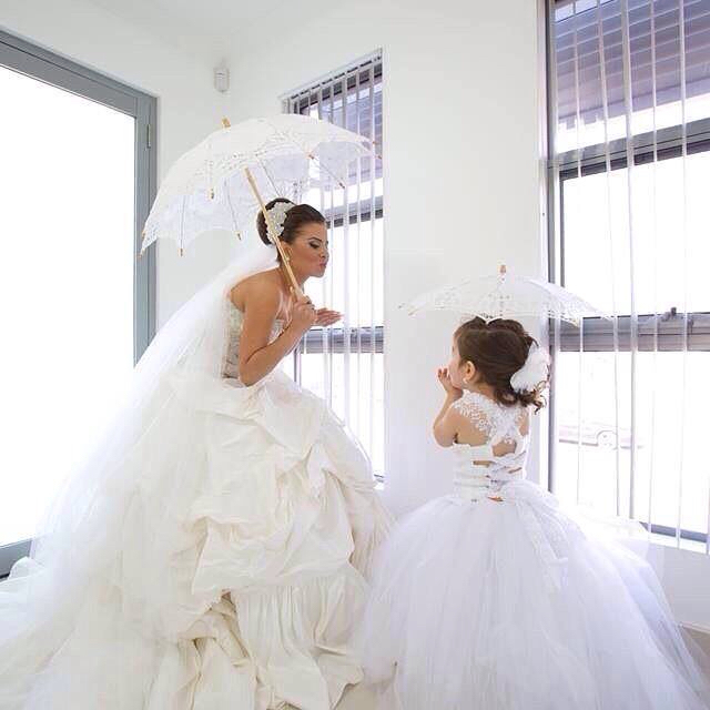 white, classic, wedding gown and princess
