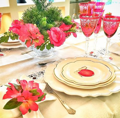 luxe dinner, married, dinner and party