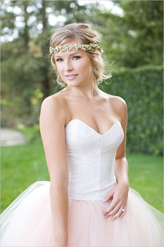 wedding day, pearls, makeup and bridal