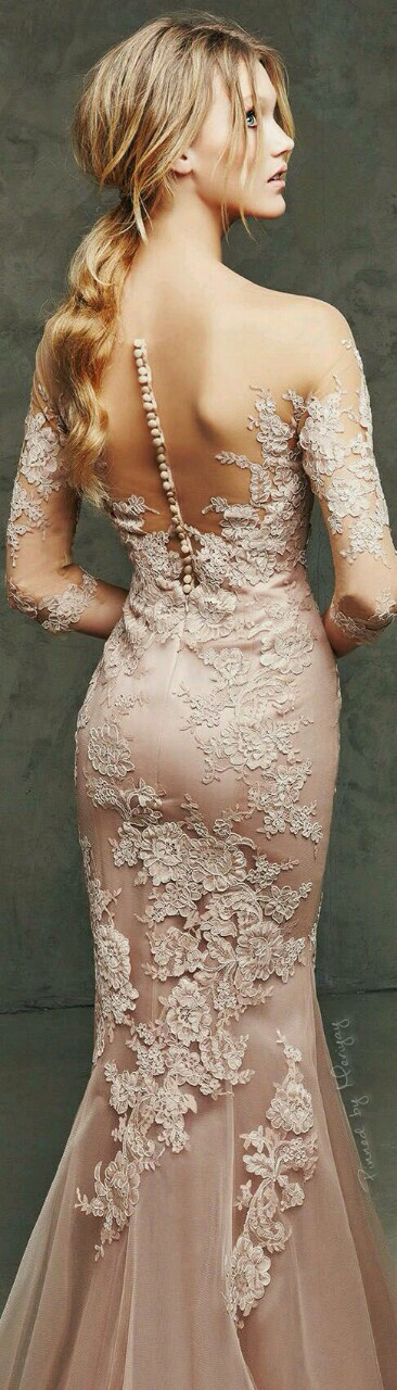 lace, wedding gown and elegant